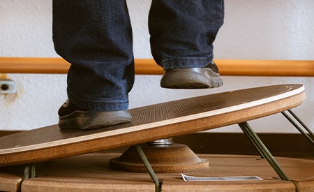 Ergotherapeutische Behandlung im Bereich Geriatrie am Standort Allendorf.