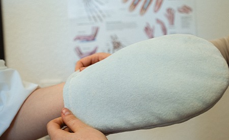 Handtherapie in der Praxis Schirru in Battenberg.