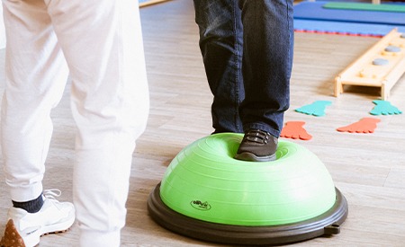Neurologische Physiotherapie in der Praxis Schirru in Allendorf.